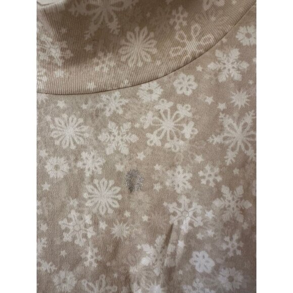 Croft and barrow women’s size 3X – large snowflake shirt - Picture 3 of 11